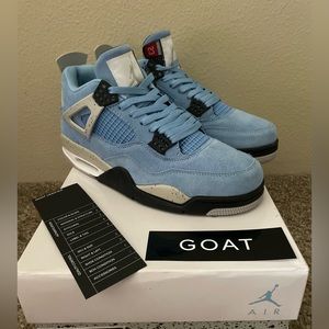 Jordan 4 university blue size 10